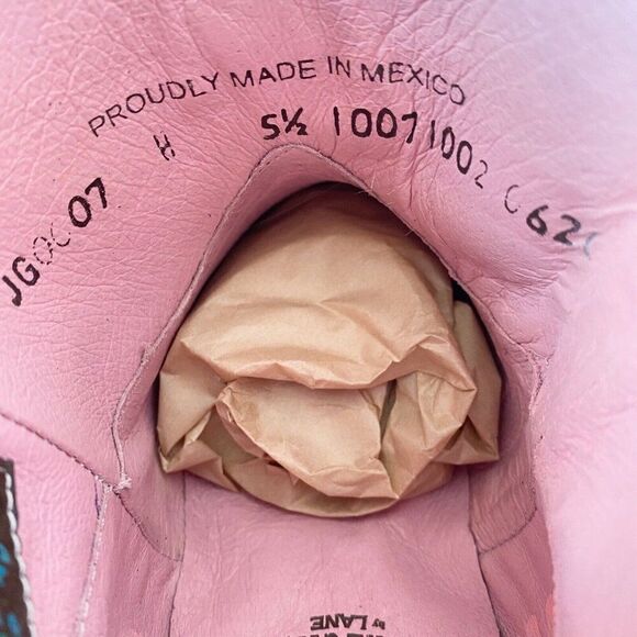 NEW Junk Gypsy Lane Boots SPITFIRE Brown Cowboy Bootie Womens 5.5 Western Fringe - Picture 9 of 10